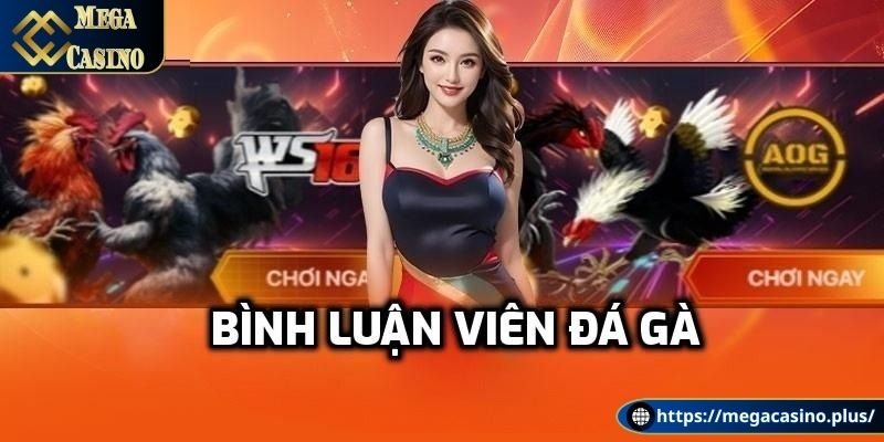 Đá gà bình luận viên nghĩa là gì?